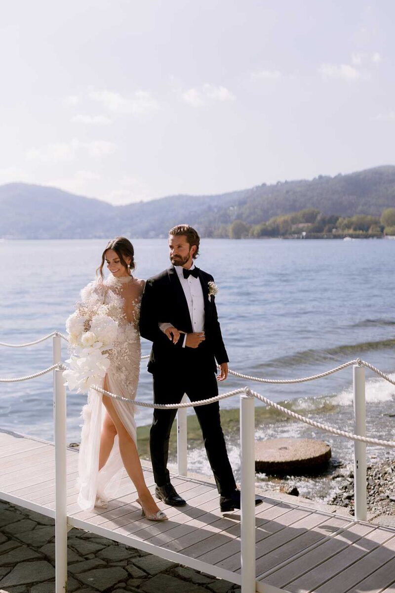 Villa PIzzo wedding editorial in Lake Como