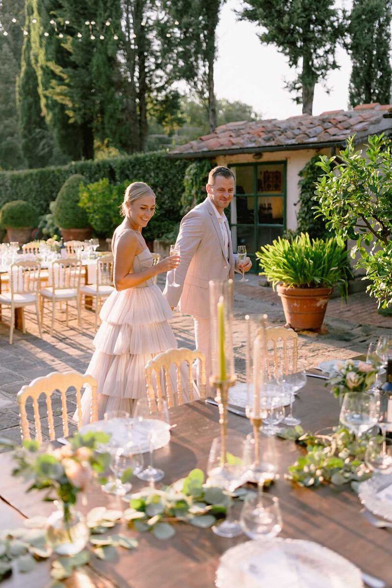 Podere La Specola wedding in Tuscany